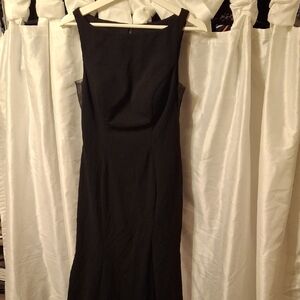 Azazie Classic Black Maxi Dress A10